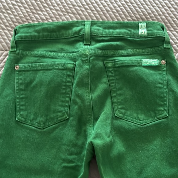 Woman’s green For All Man kind skinny jeans in excellent condition - Picture 4 of 6